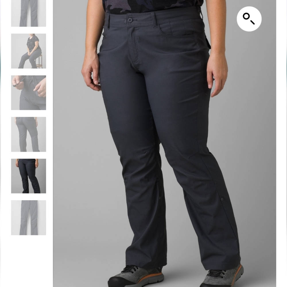 Prana Women's Straight Leg Pants - Dark Gray